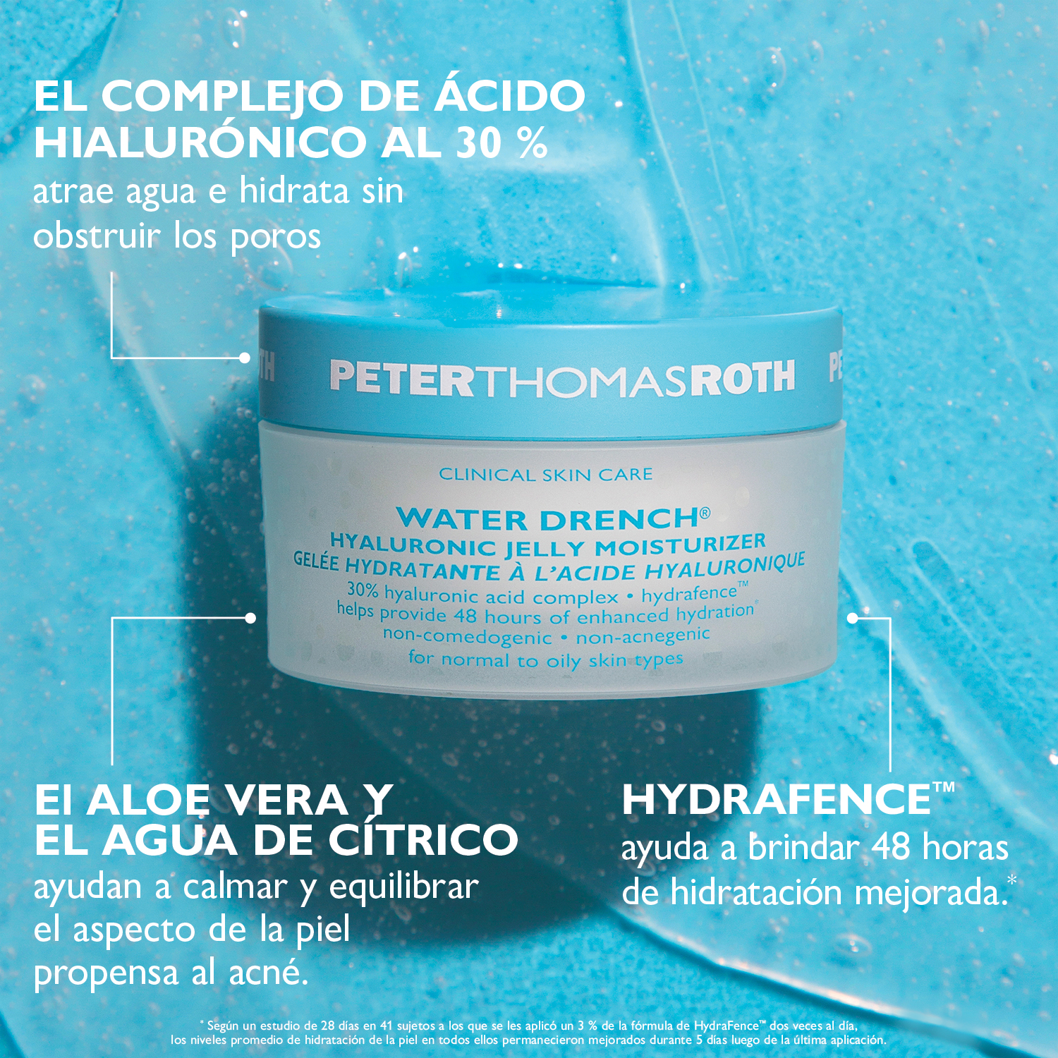 WATER DRENCH&reg; HYALURONIC JELLY MOISTURIZER (GEL HIDRATANTE)